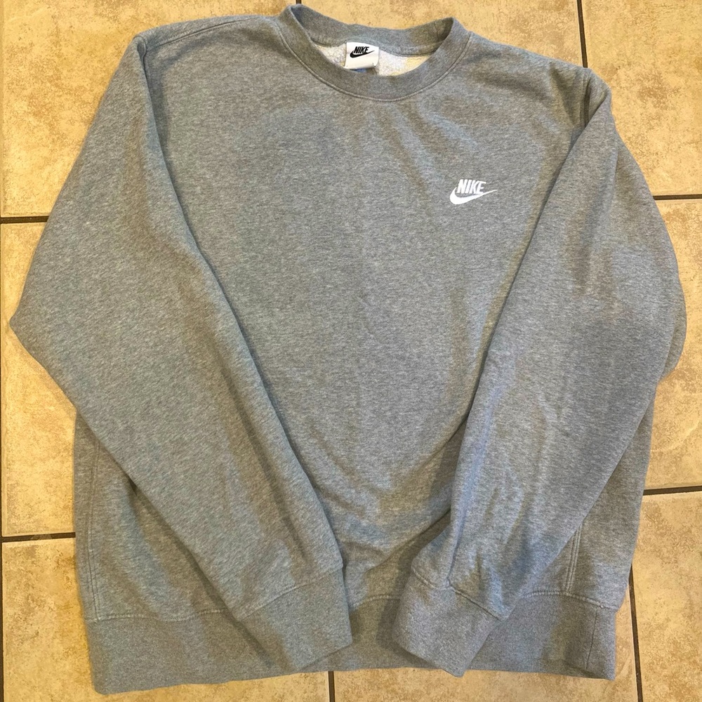 Nike Unisex Sweater in Grey Heather